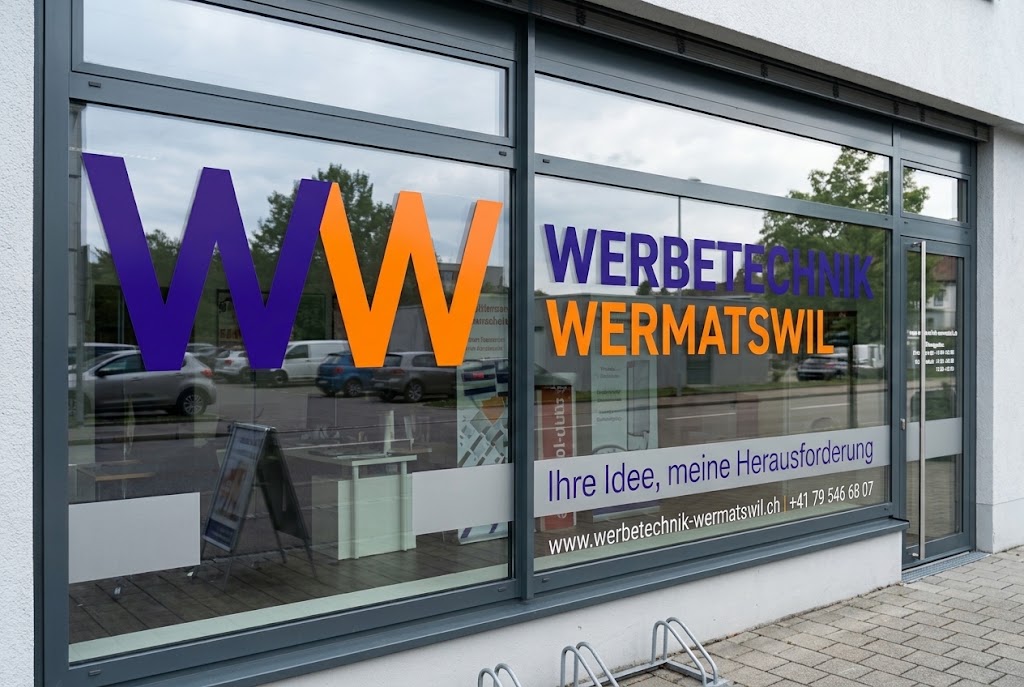 Schaufensterbeschriftung